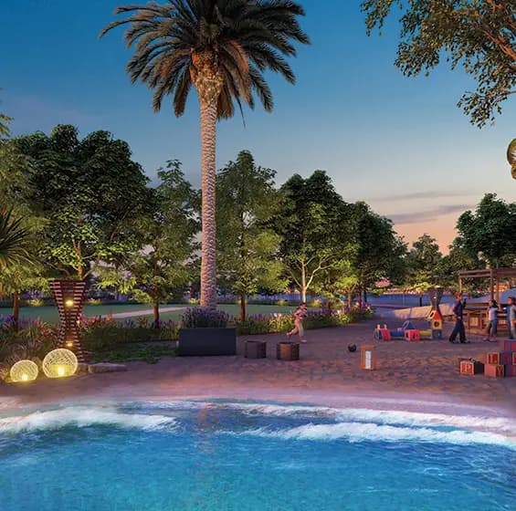 Swimming pool render